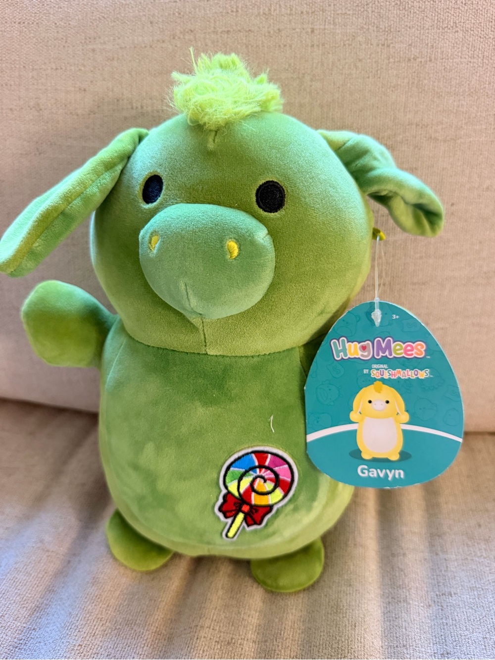 Squishmallows Gavyn Plush - Bright Green Soft Stuffed Animal